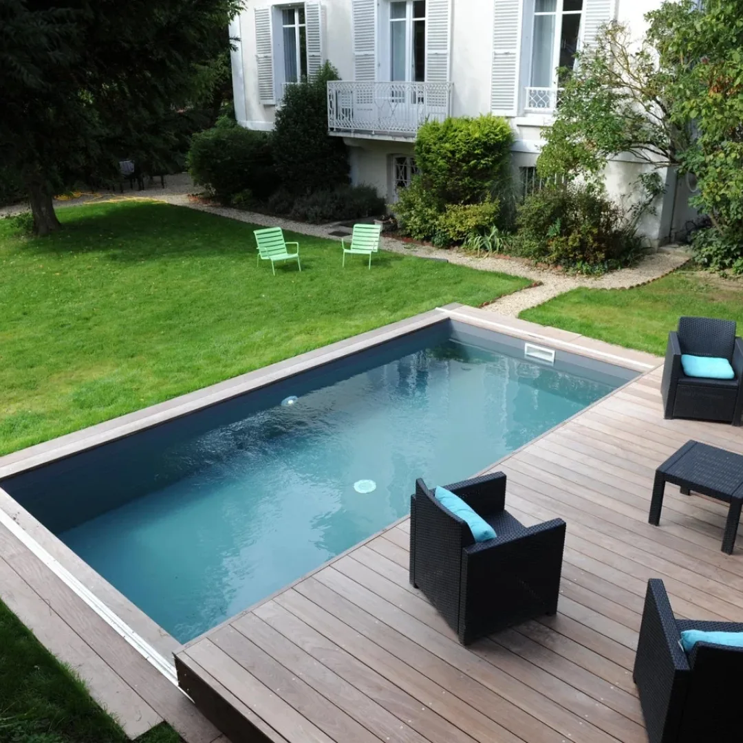 Раздвижная терраса для бассейна в Норильске