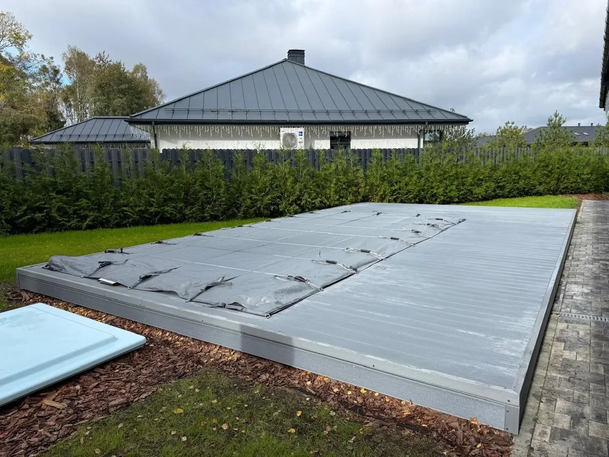 Покрывало Laguna Cover Mesh — установка в Норильске