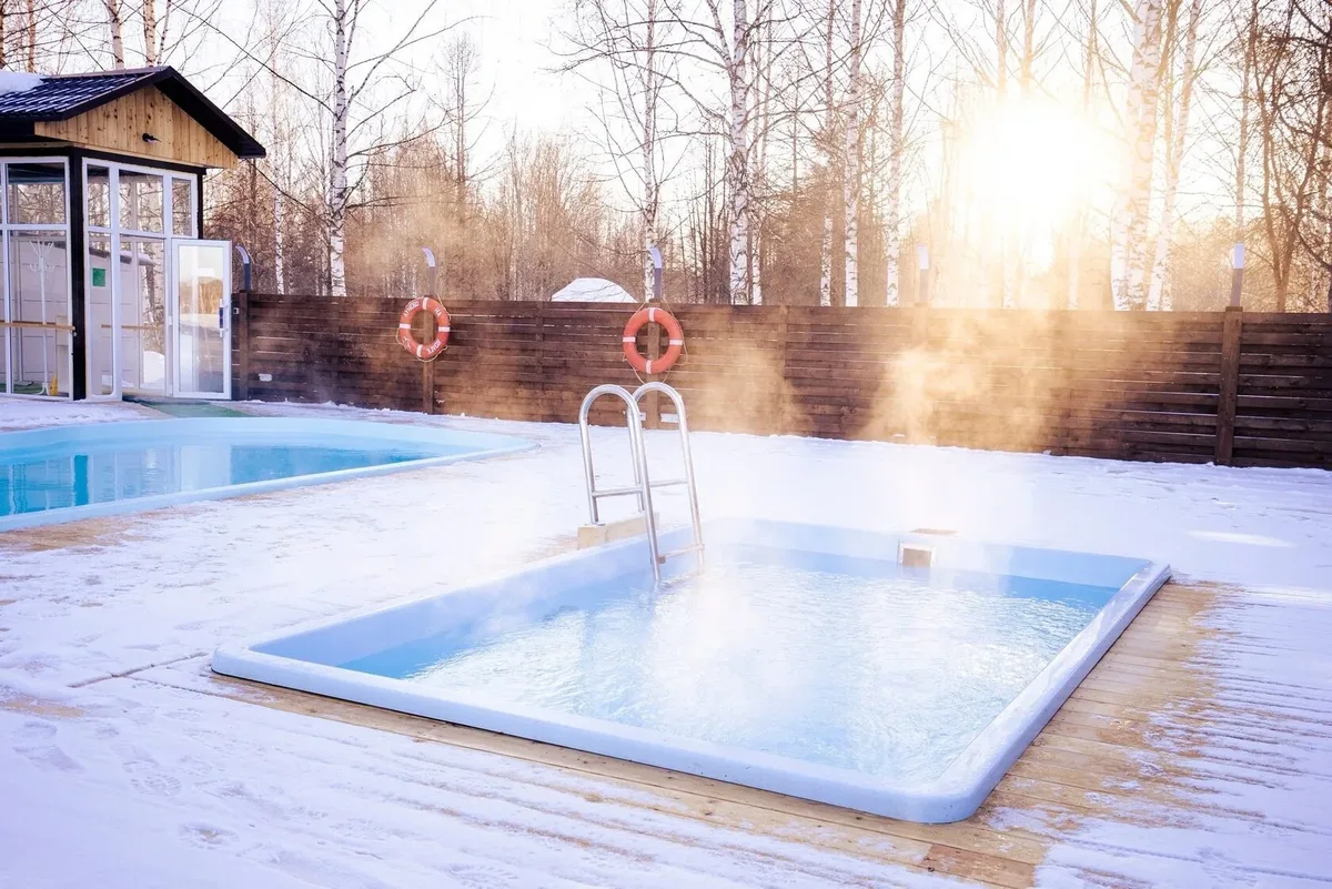 Композитный бассейн Laguna 4 — установка в Норильске