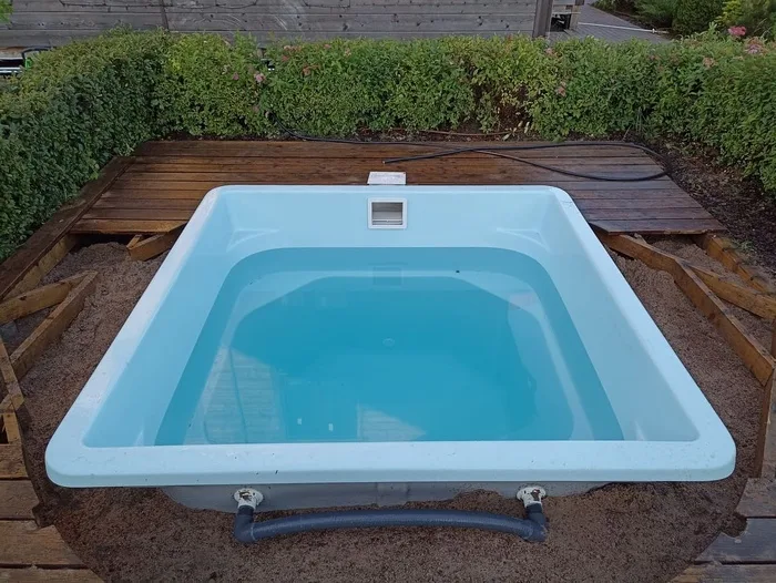 Композитная купель Laguna 2 — установка в Норильске